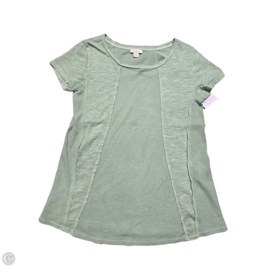Top Short Sleeve By Sundance In Green, Size: S