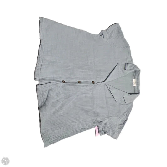 Top Short Sleeve By Altard State In Blue, Size: S