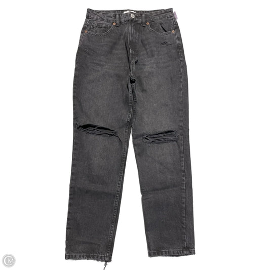 Jeans Straight By Zara In Black, Size: 6