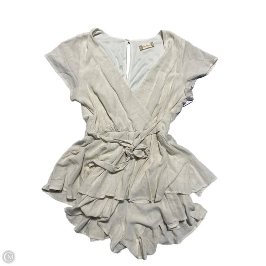 Romper By Altard State In Tan, Size: M