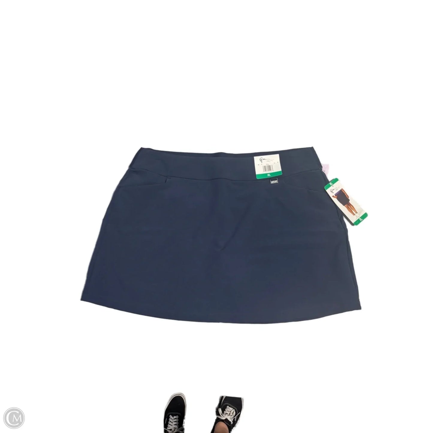 Athletic Skirt By Cmc In Blue, Size: Xl