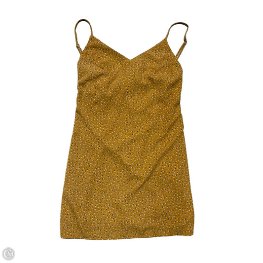Dress Casual Short By Forever 21 In Yellow, Size: M