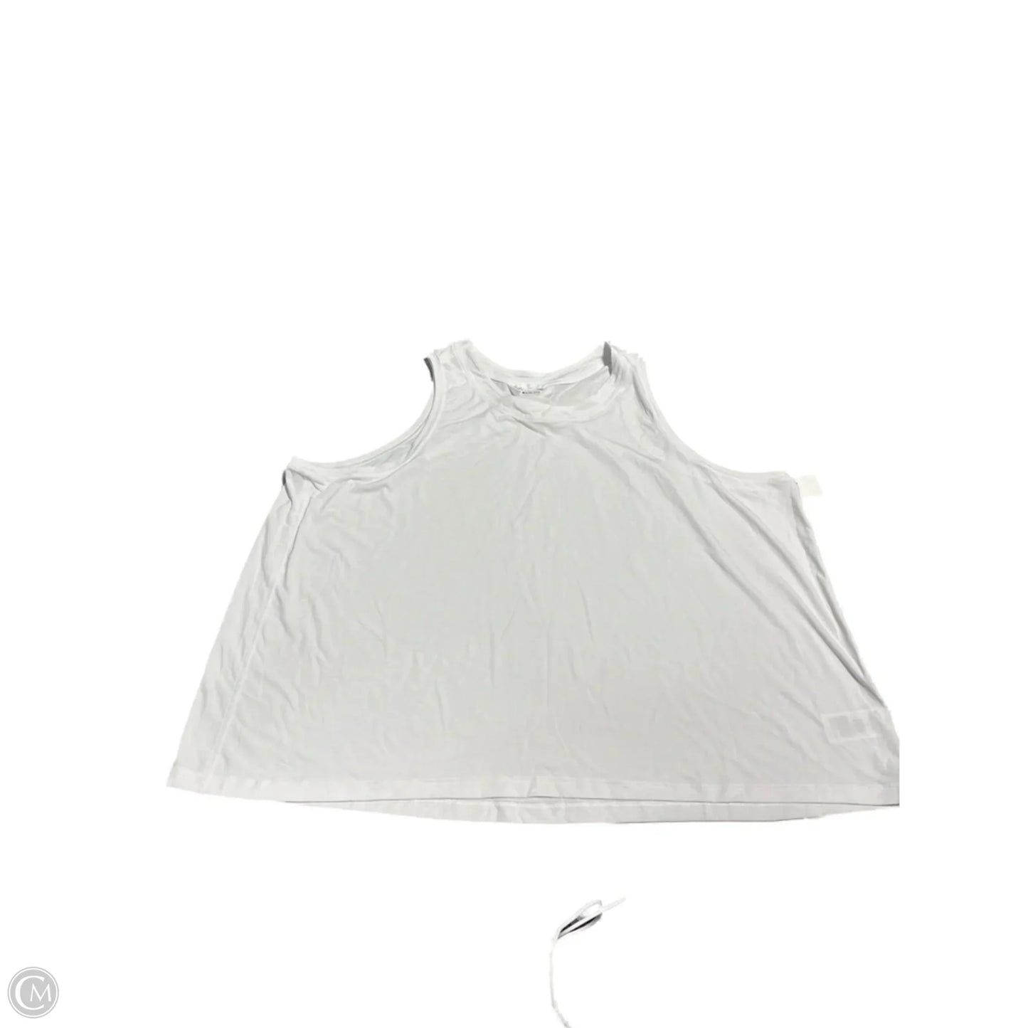 Athletic Tank Top By Athleta In White, Size: 3x