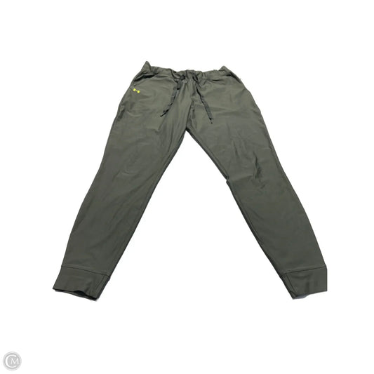 Athletic Pants By Under Armour In Green, Size: M