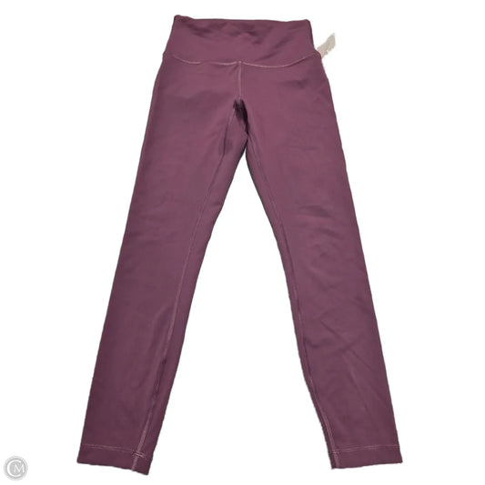 Athletic Leggings By Lululemon In Pink, Size: 6