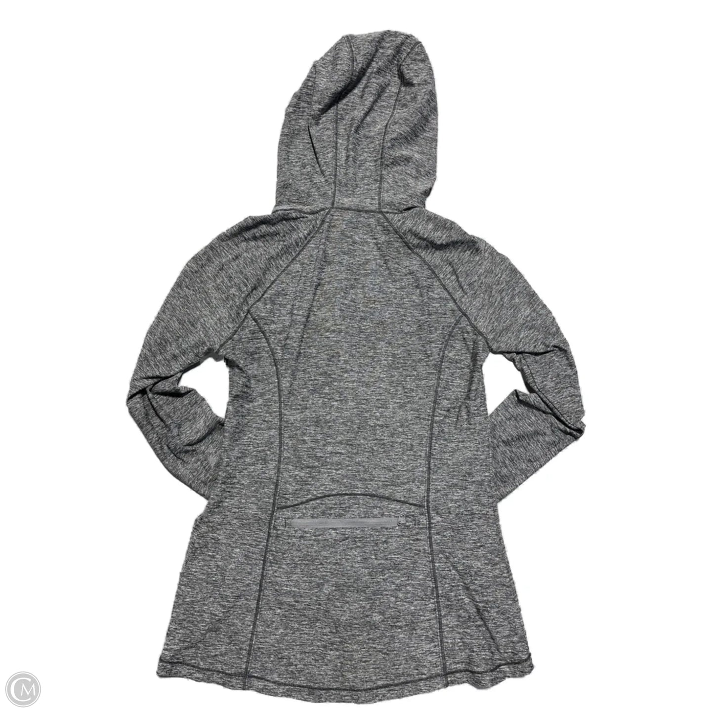 Athletic Jacket By Athleta In Grey, Size: S