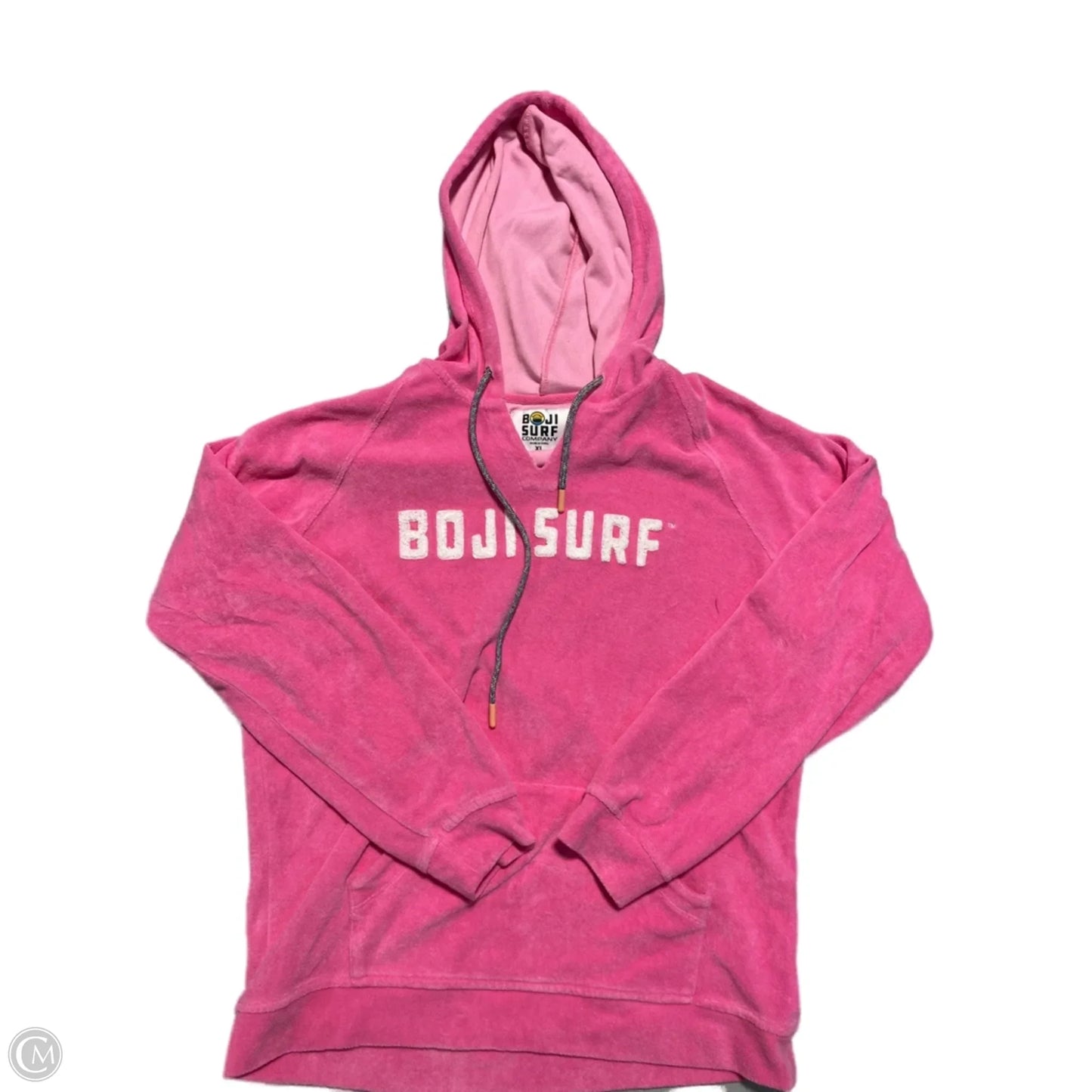 Sweatshirt Hoodie By Cmc In Pink, Size: Xl