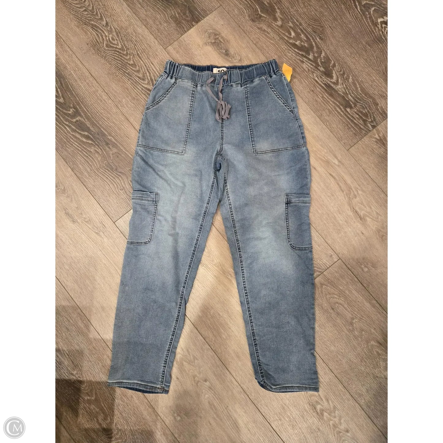 Jeans Straight By So In Blue Denim, Size: M