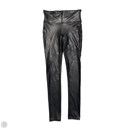 Athletic Leggings By Spanx In Black, Size: S
