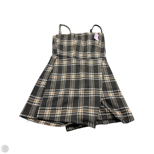Romper By Altard State In Plaid Pattern, Size: Xs