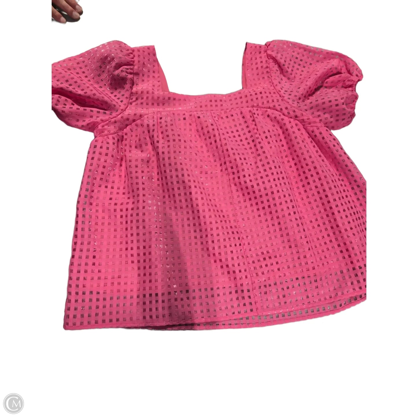 Top Short Sleeve By Jodifl In Pink, Size: S