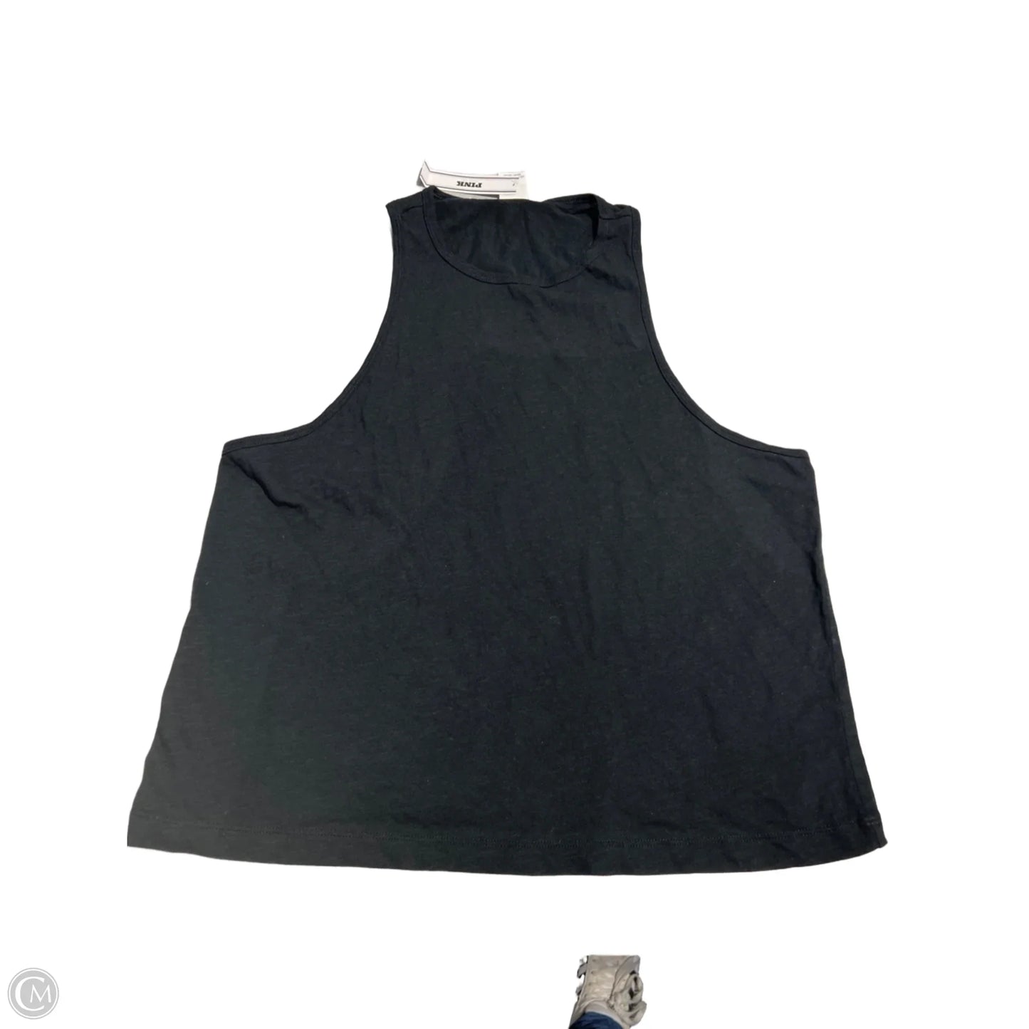 Tank Top By Pink In Black, Size: L