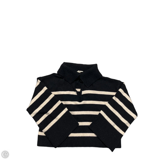 Sweater By Entro In Black & Tan, Size: L