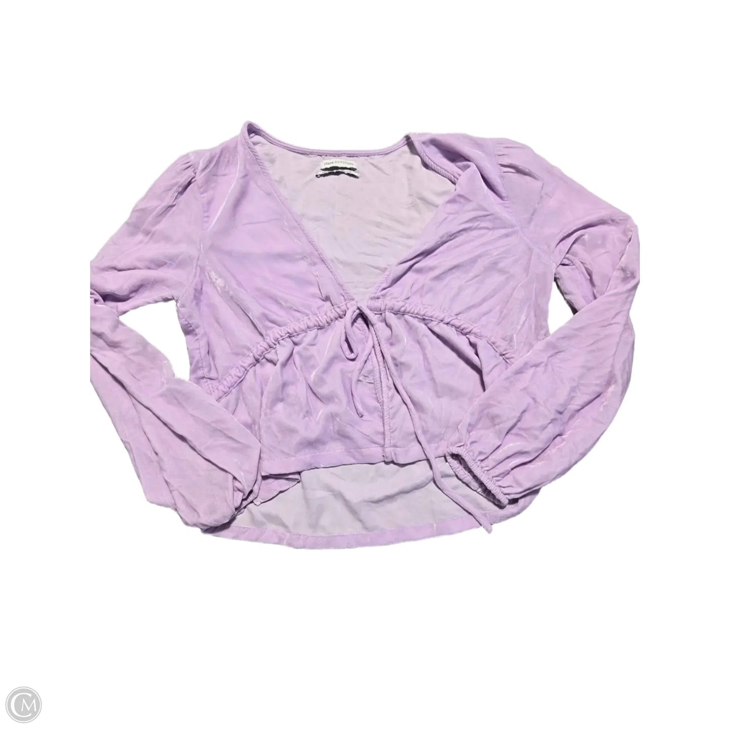 Top Long Sleeve By Urban Outfitters In Purple, Size: Xl