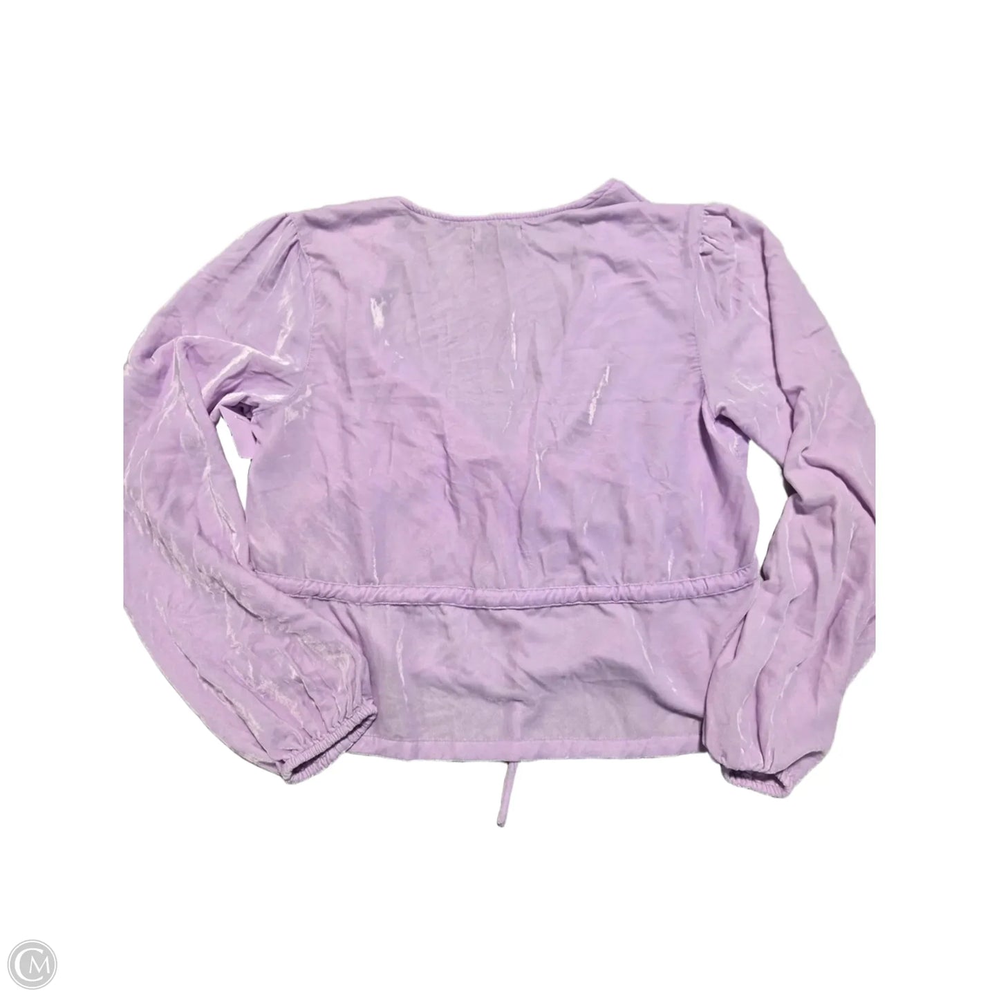 Top Long Sleeve By Urban Outfitters In Purple, Size: Xl