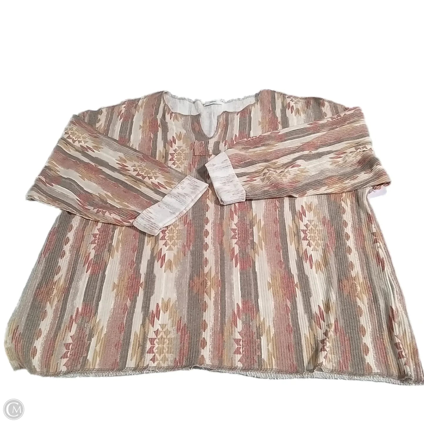 Top Long Sleeve By Jodifl In Multi-colored, Size: S