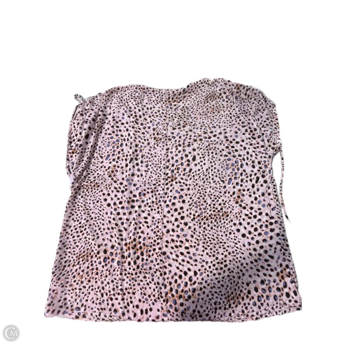 Top Short Sleeve By Cabi In Pink, Size: L