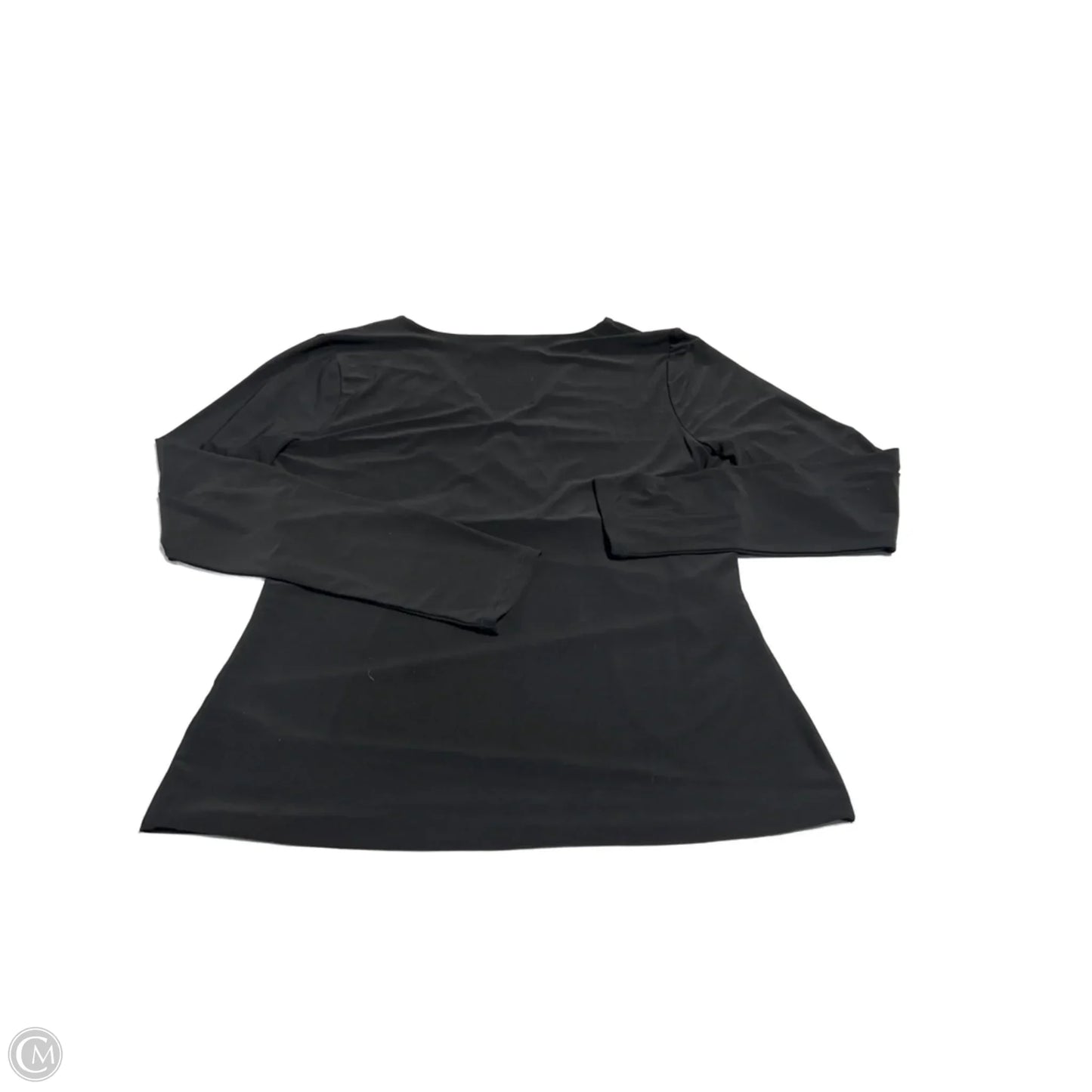 Top Long Sleeve By White House Black Market In Black, Size: L