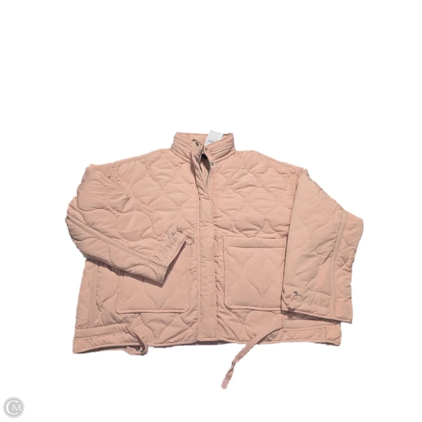 Jacket Puffer & Quilted By Forever 21 In Peach, Size: L