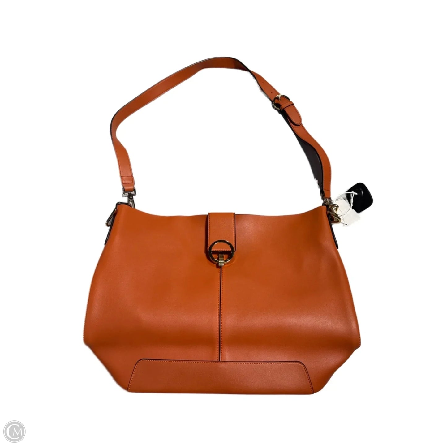 Handbag Leather By Cme, Size: Large