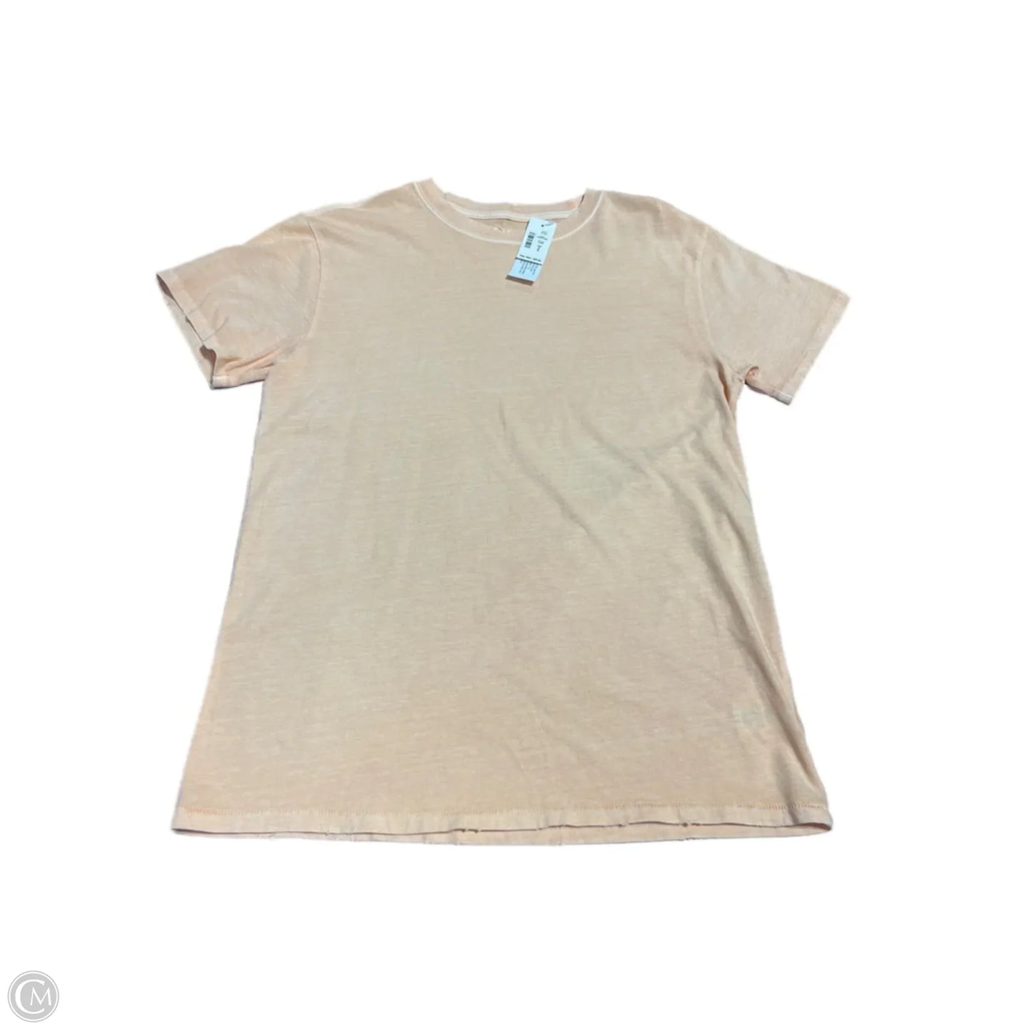 Top Short Sleeve Basic By Aeropostale In Orange, Size: S