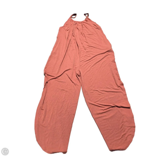 Jumpsuit By Zenana Outfitters In Coral, Size: L