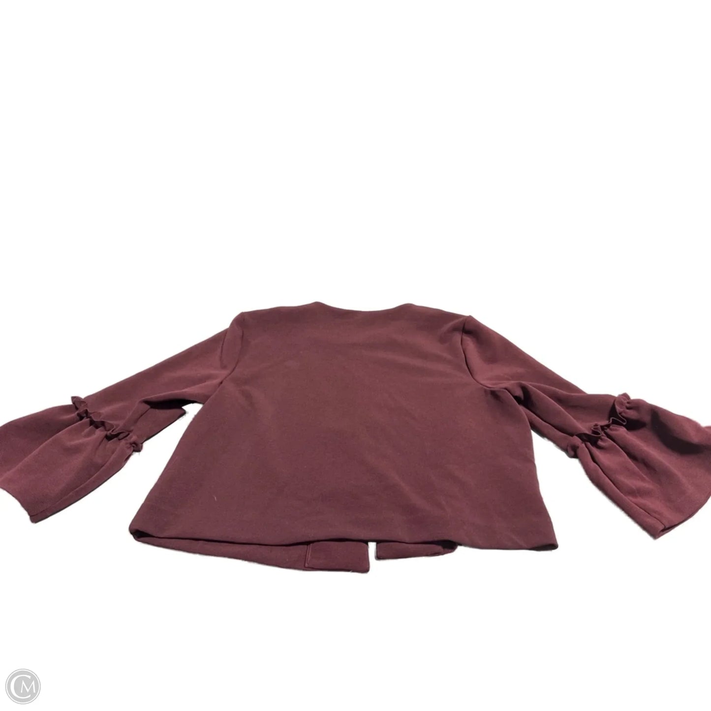 Jacket Other By Elle In Maroon, Size: Xxl