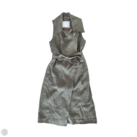 Dress Casual Midi By Anthropologie In Green, Size: S