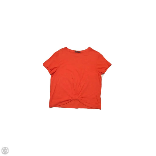 Top Short Sleeve By Sanctuary In Orange, Size: M