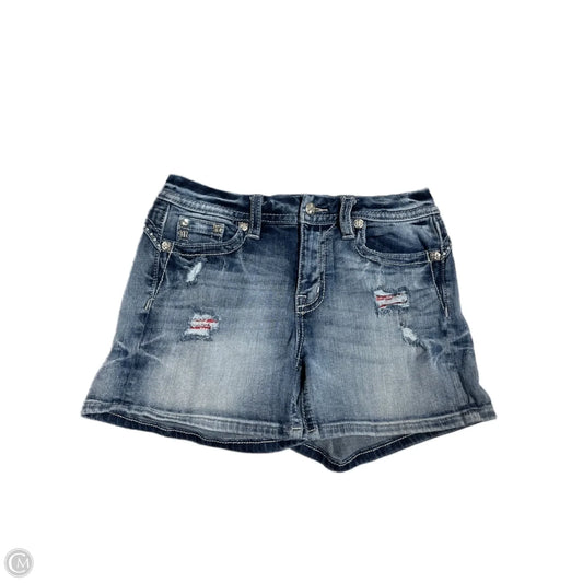 Shorts By Miss Me In Blue Denim, Size: 6