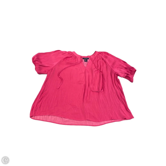 Top Short Sleeve By Rachel Roy In Pink, Size: M