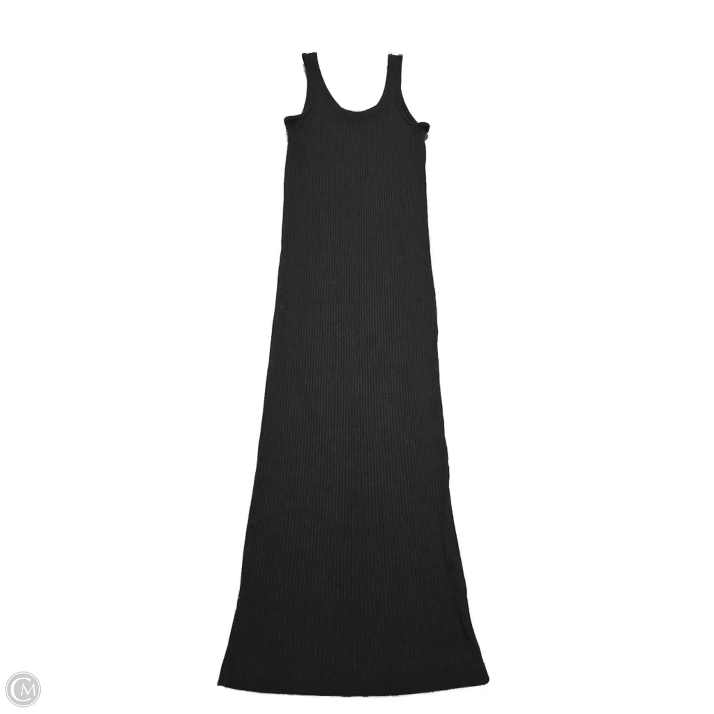 Dress Casual Maxi By H&m In Black, Size: M