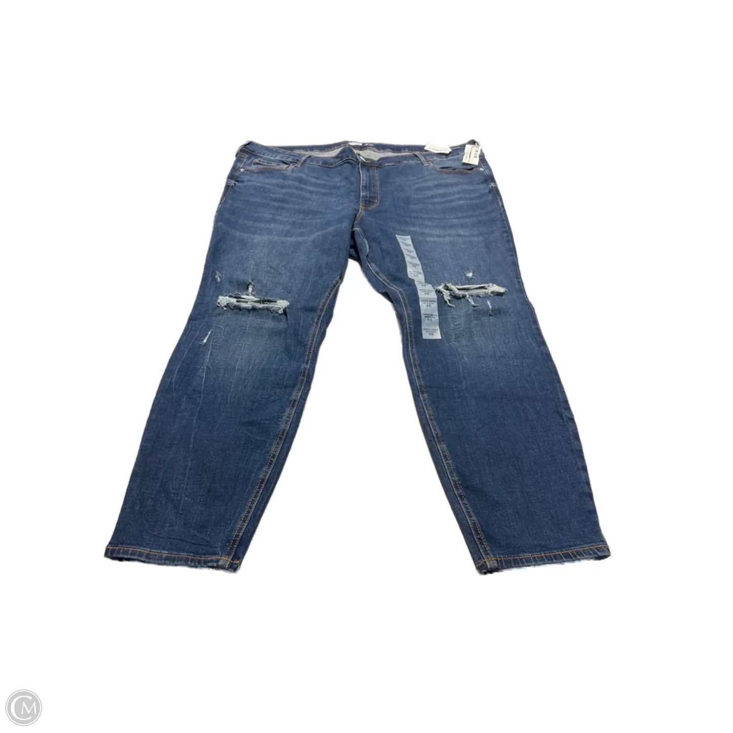 Jeans Skinny By Old Navy In Blue Denim, Size: 2x