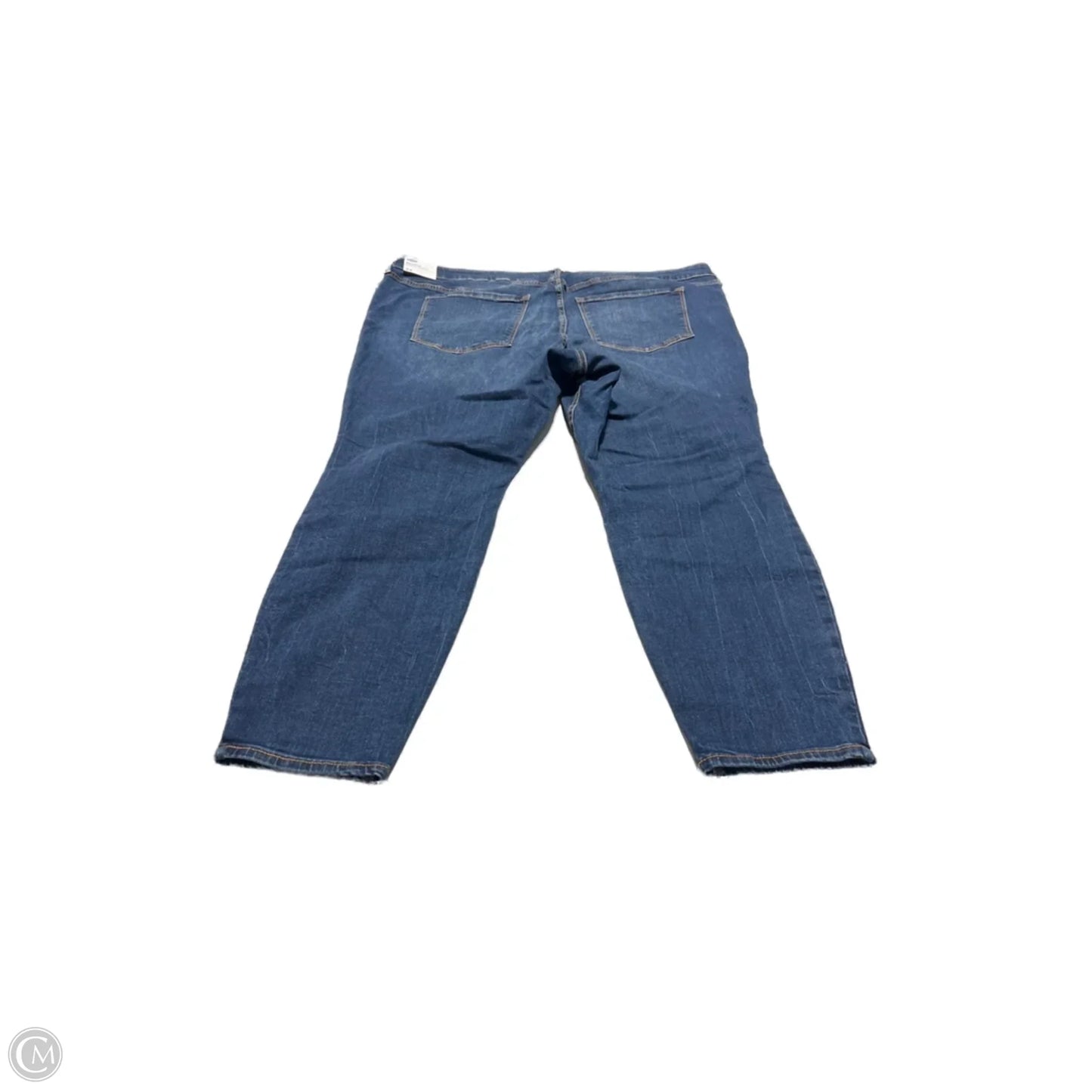 Jeans Skinny By Old Navy In Blue Denim, Size: 2x