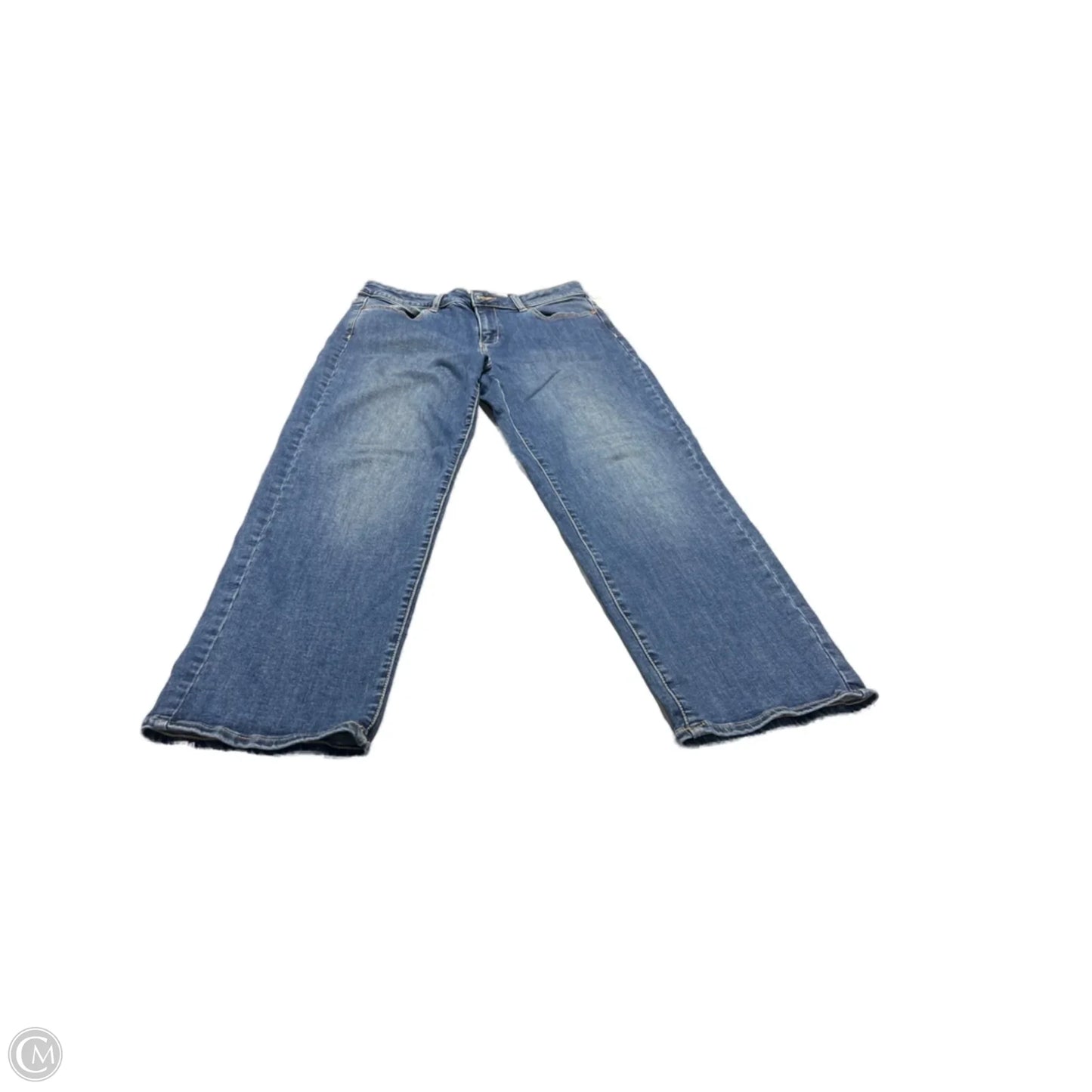 Jeans Straight By Coldwater Creek In Blue Denim, Size: 10p