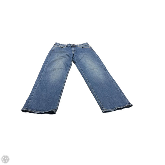 Jeans Straight By Coldwater Creek In Blue Denim, Size: 10p