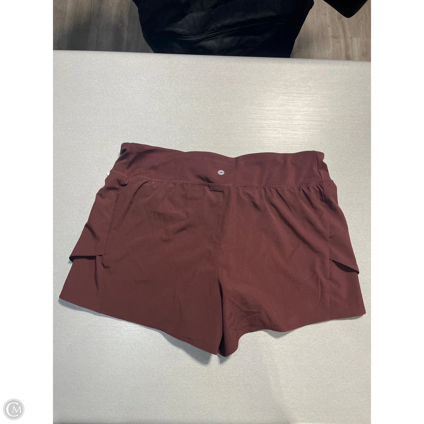 Athletic Shorts By Avia In Maroon, Size: L