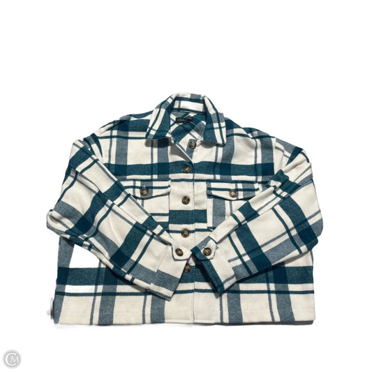 Jacket Other By Love Tree In Plaid Pattern, Size: L