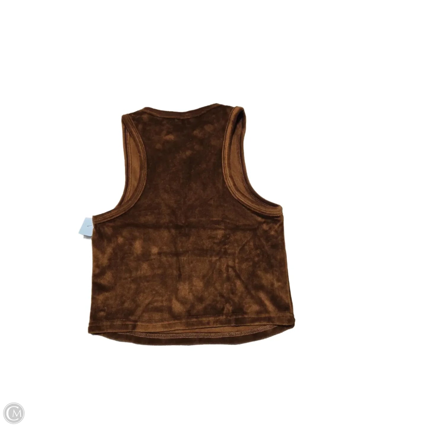 Tank Top By Cmf In Brown, Size: M