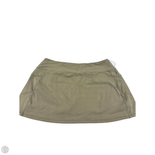 Skort By Natural Reflections In Green, Size: Xxl