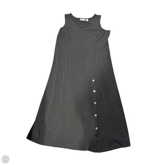 Dress Party Midi By Susan Graver In Black, Size: Lp