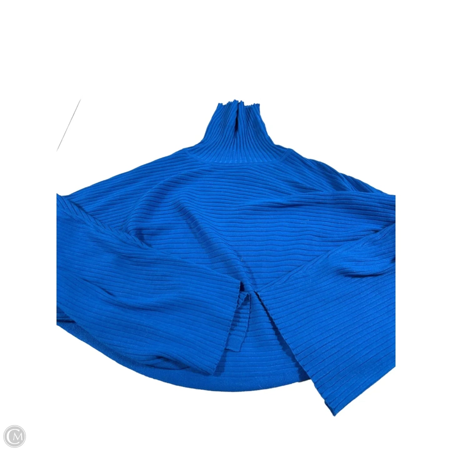 Top Long Sleeve By Pink Rose In Blue, Size: Xl