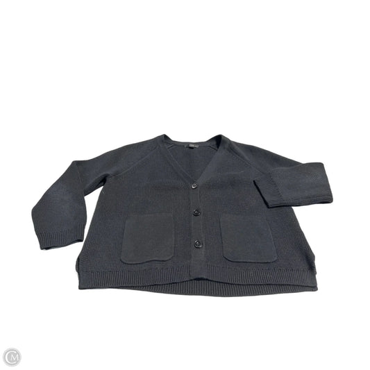 Sweater Cardigan By J. Crew In Black, Size: S