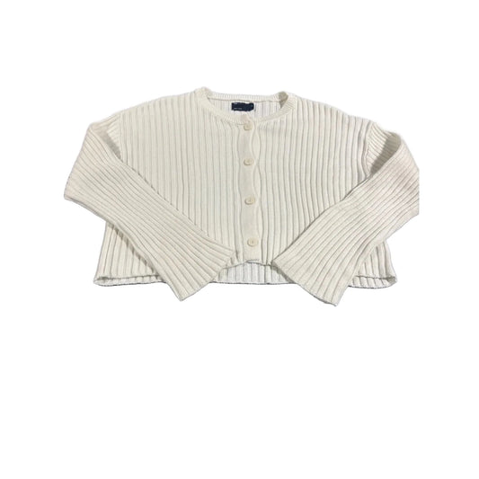 Sweater Cardigan By Asos In Cream, Size: M