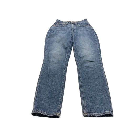 Jeans Straight By Madewell In Blue Denim, Size: 6