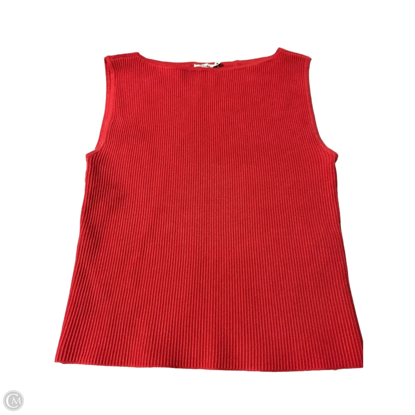 Top Sleeveless By Abercrombie And Fitch In Coral, Size: M