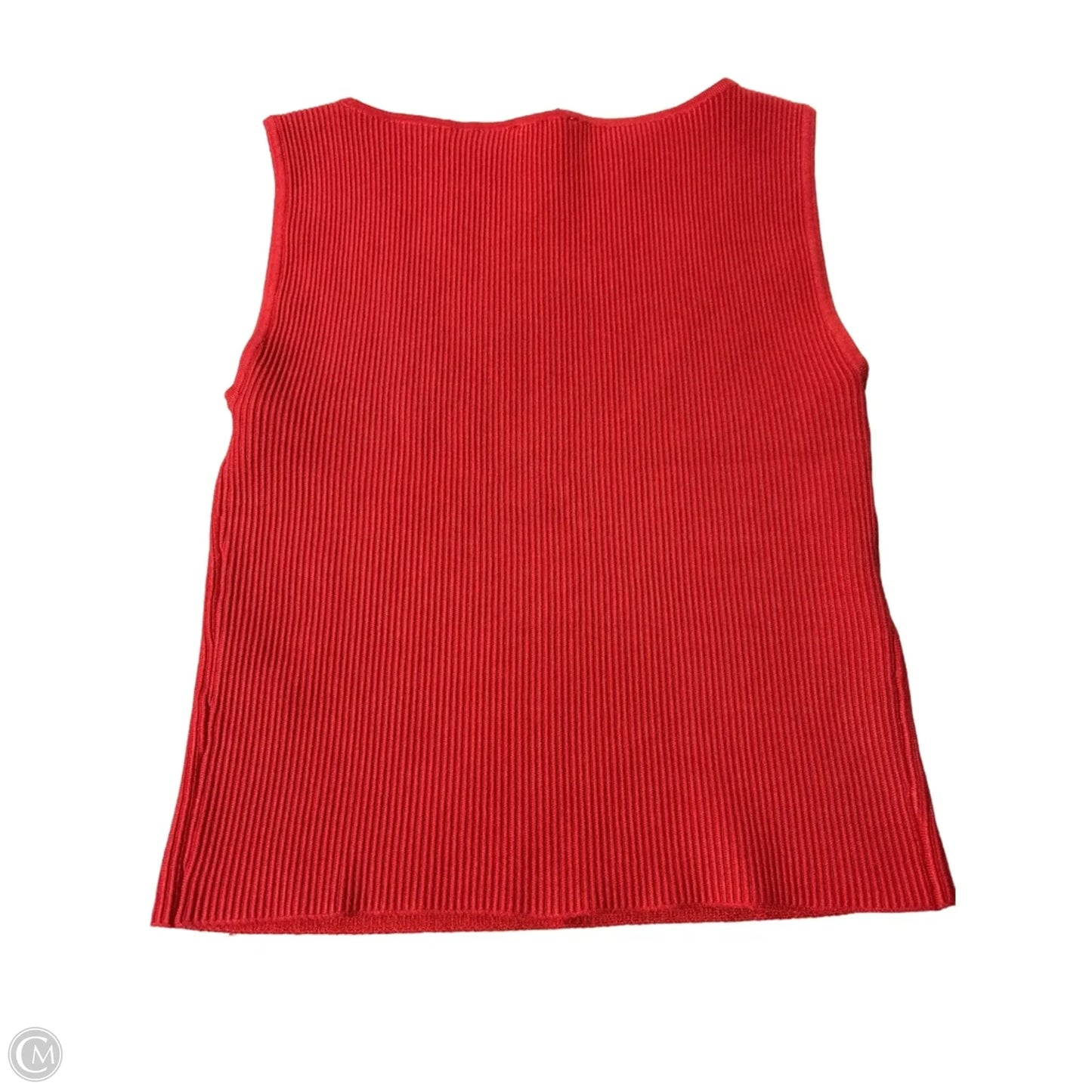 Top Sleeveless By Abercrombie And Fitch In Coral, Size: M