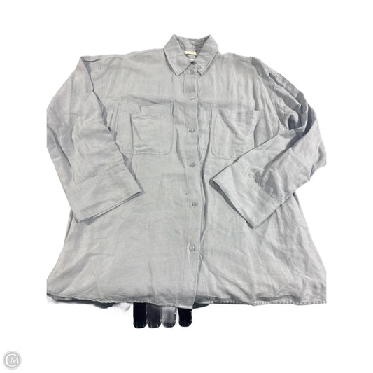 Top Long Sleeve By H&m In Grey, Size: Xs