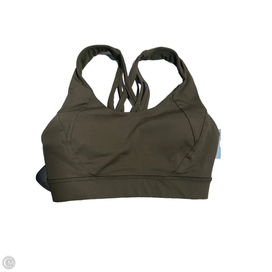 Athletic Bra By Lululemon In Green, Size: S