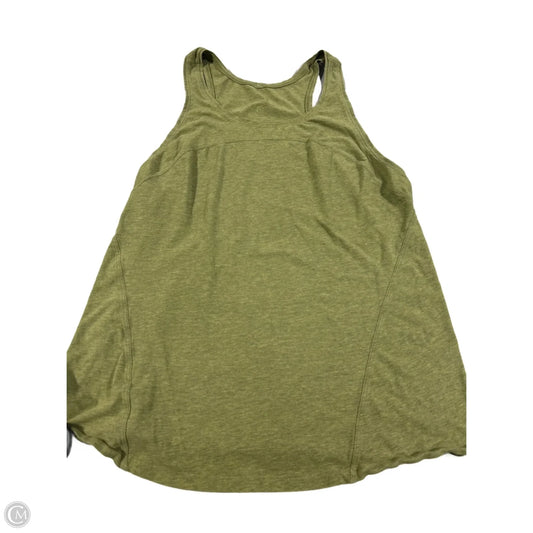 Athletic Tank Top By Lululemon In Green, Size: S